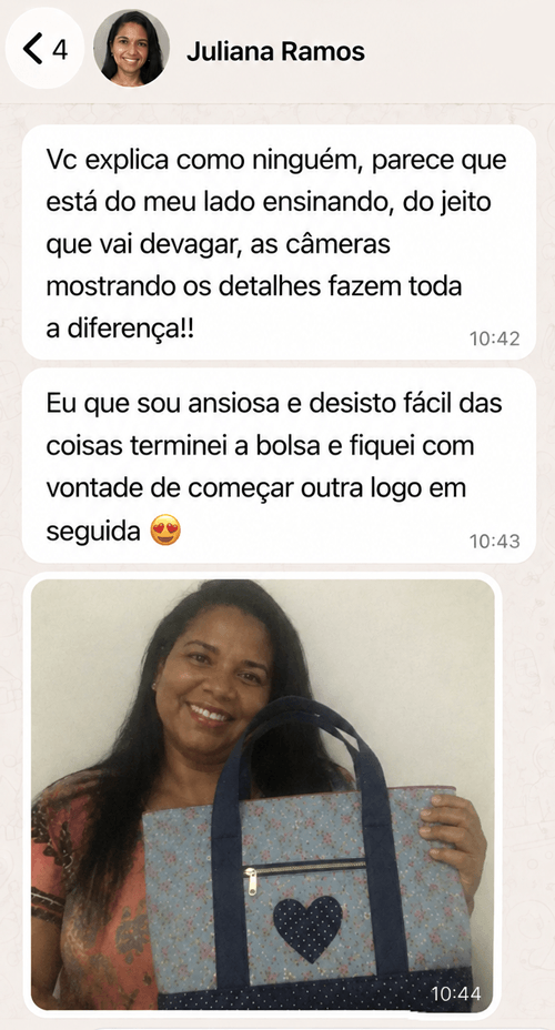 Depoimento: já na segunda bolsa